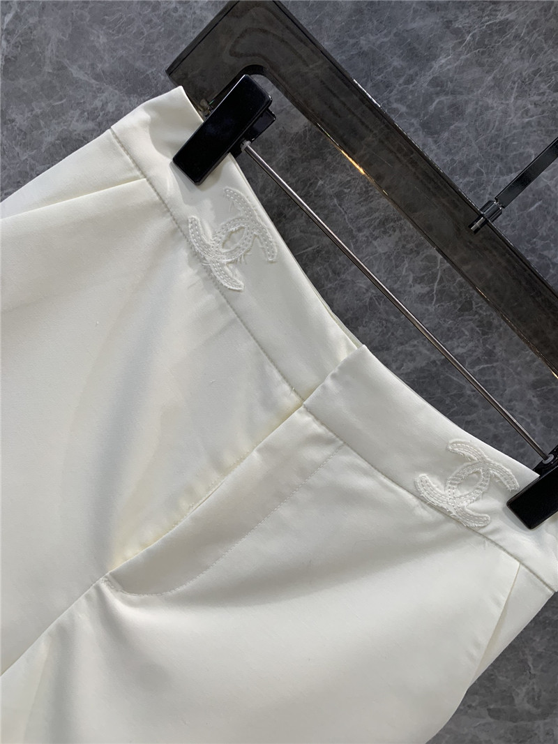 Ch**el patch embroidered logo casual shorts replica clothing