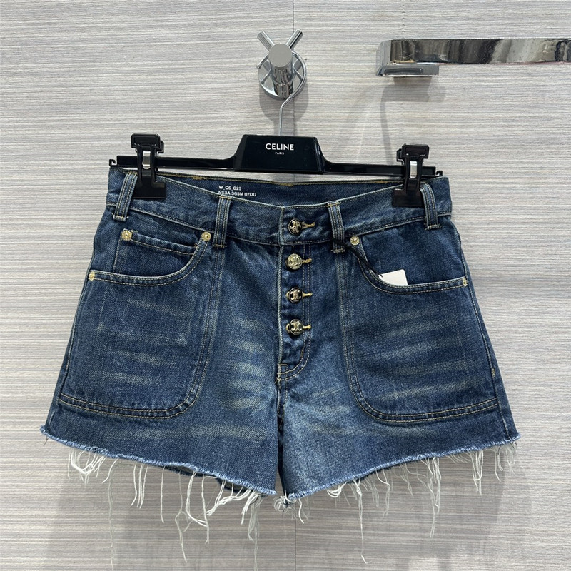 Ce1i*e denim shorts replica clothing sites