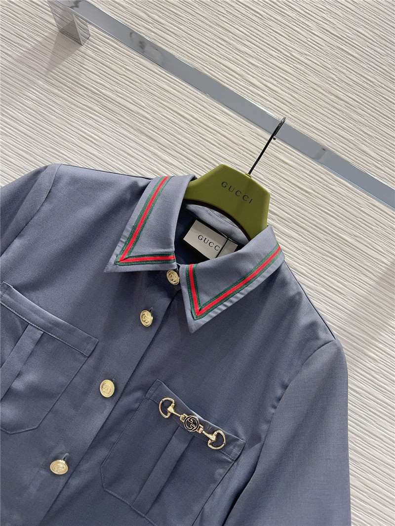 Gvc*1 preppy shirt top + pleated skirt set replica clothes