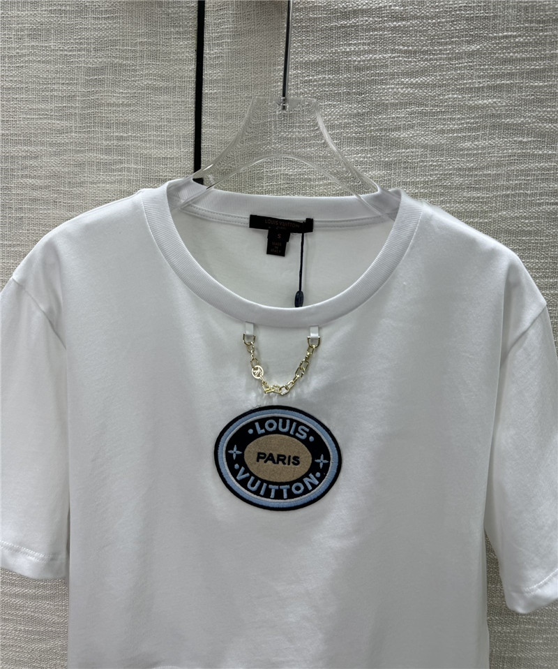 l0vis Vvtt0n lv round neck short sleeve t-shirt replica clothes