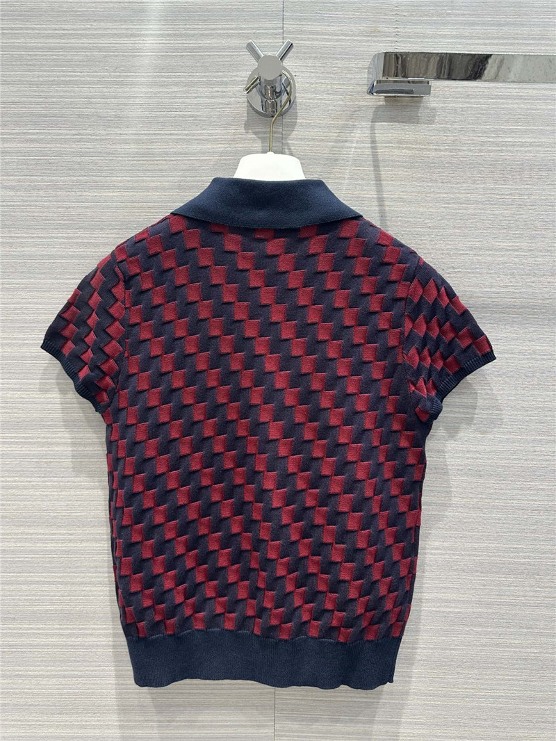 L0ew* knitted short sleeve topcheap replica designer clothes