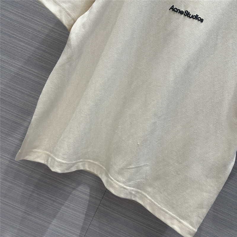 acne studios foam monogram T-shirt replica clothing sites