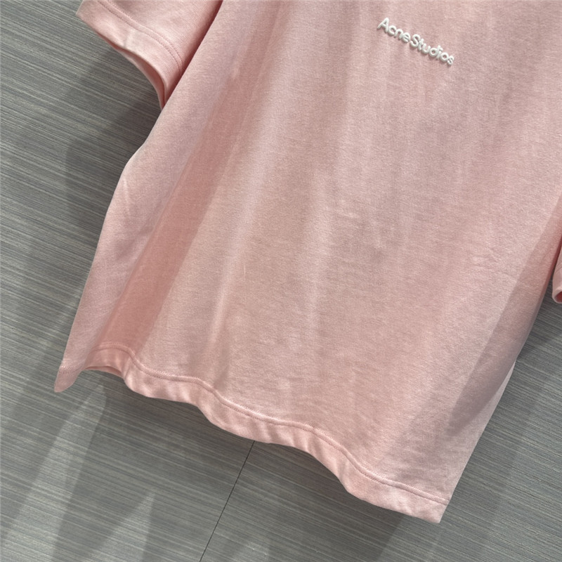 acne studios foam monogram T-shirt replica clothing sites