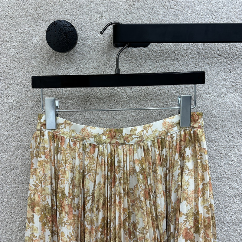 Ce1i*e irregular pleated long skirt replicas clothes