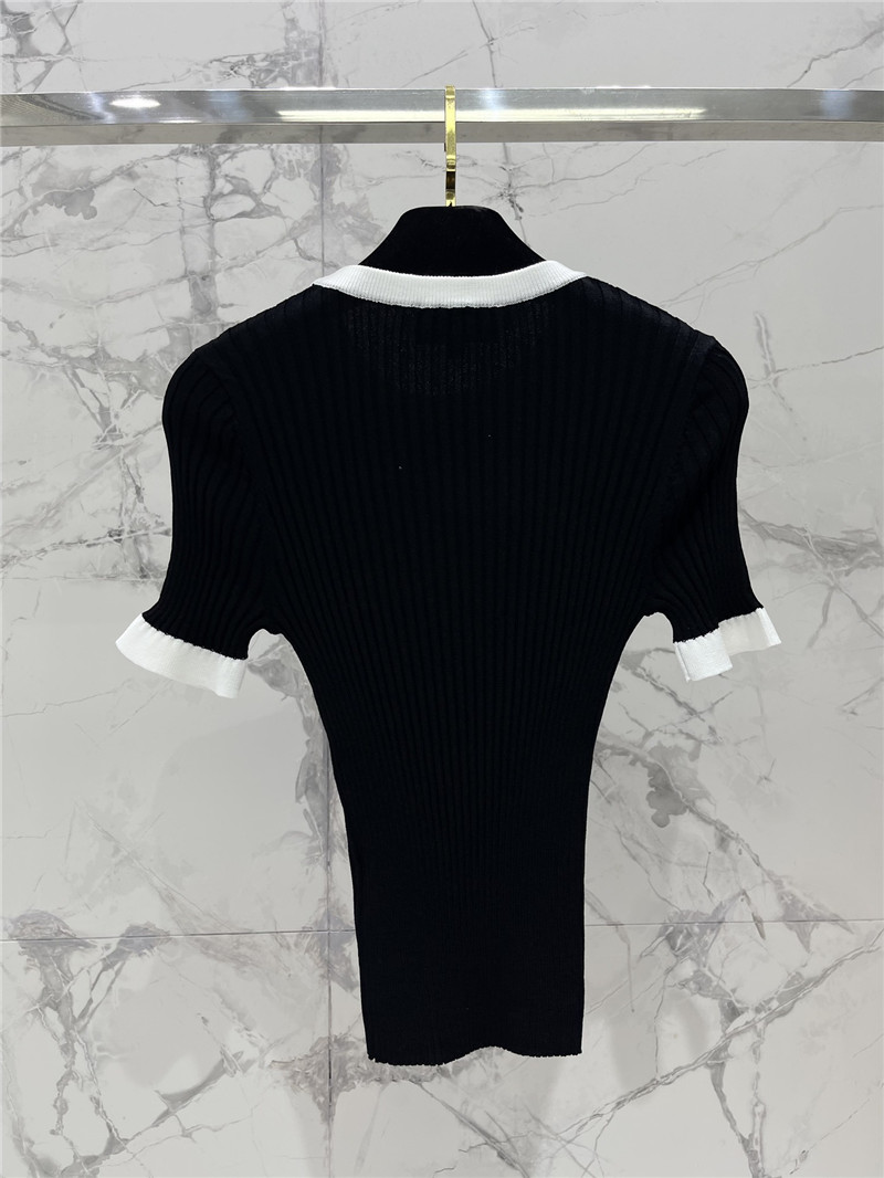 Ch**el new knitted short sleeve replica d&g clothing