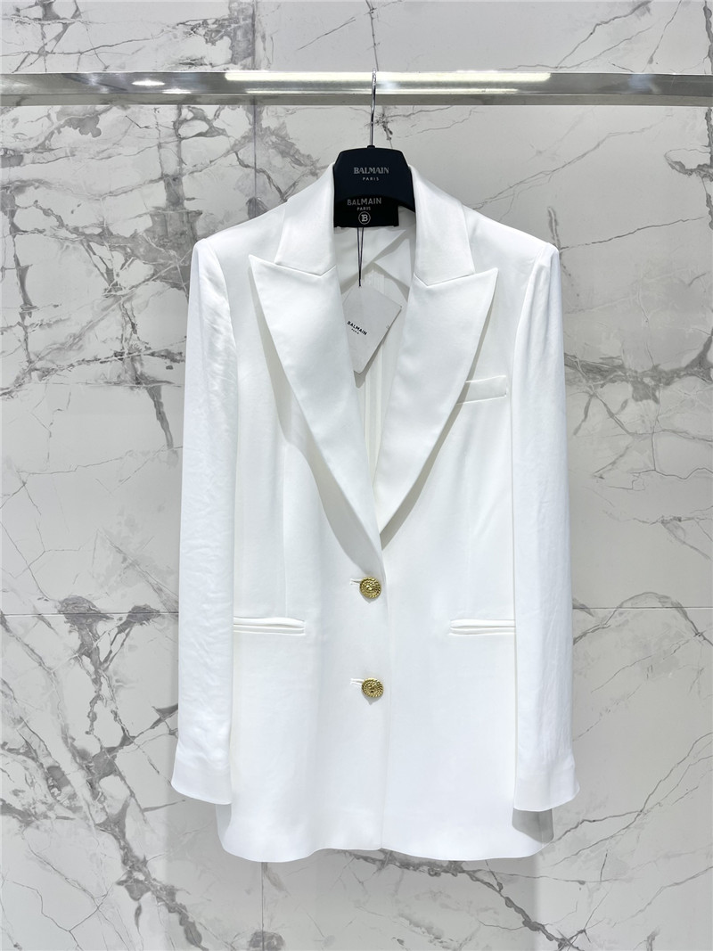 Balmain new acetate suit cheap replica designer clothes