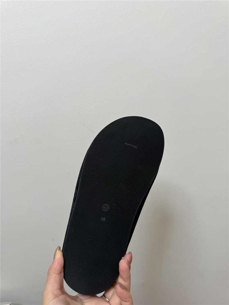 The R0w hugo suede mules black