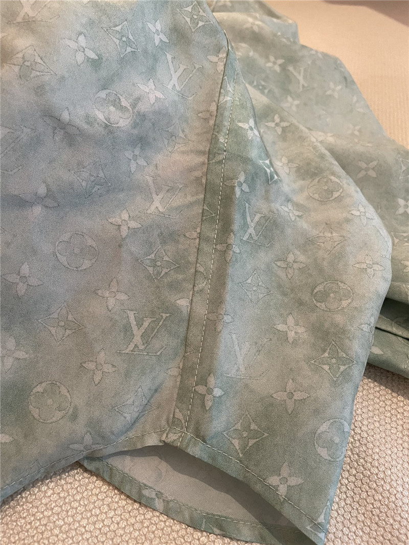 l0vis Vvtt0n lv new jacquard silk shirt replica clothing