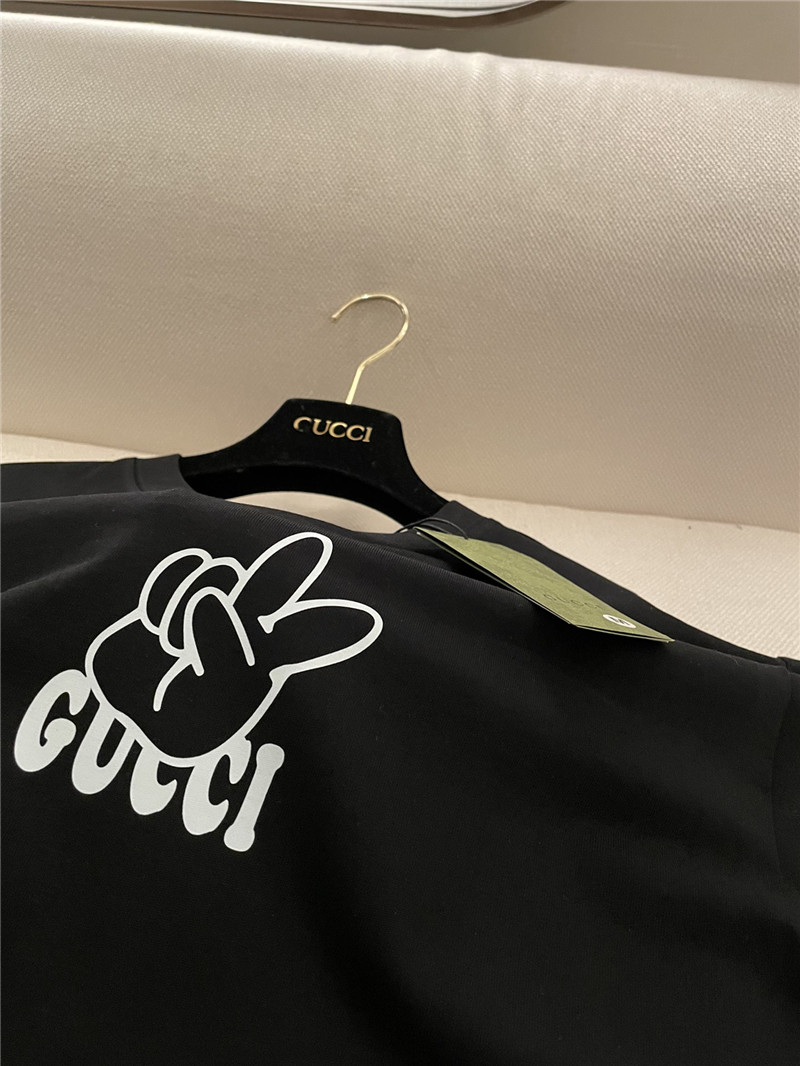 Gvc*1 classic logo cotton short sleeve replica d&g clothing