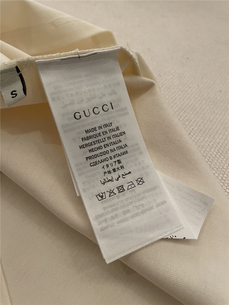Gvc*1 classic logo cotton short sleeve replica d&g clothing