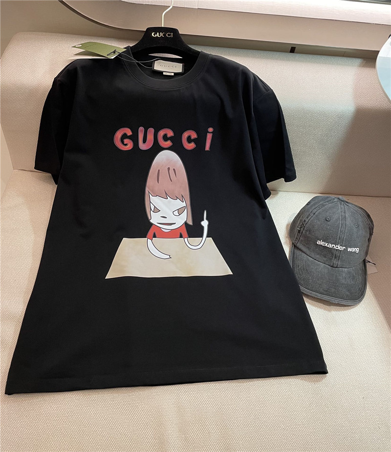 Gvc*1 funny little girl short sleeve replica designer clothing websites