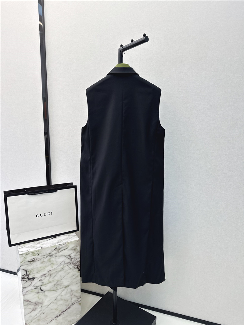 Gvc*1 latest long vest replica designer clothes