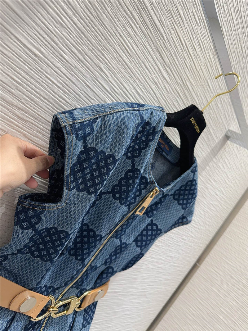 l0vis Vvtt0n lv denim denim dress replica d&g clothing