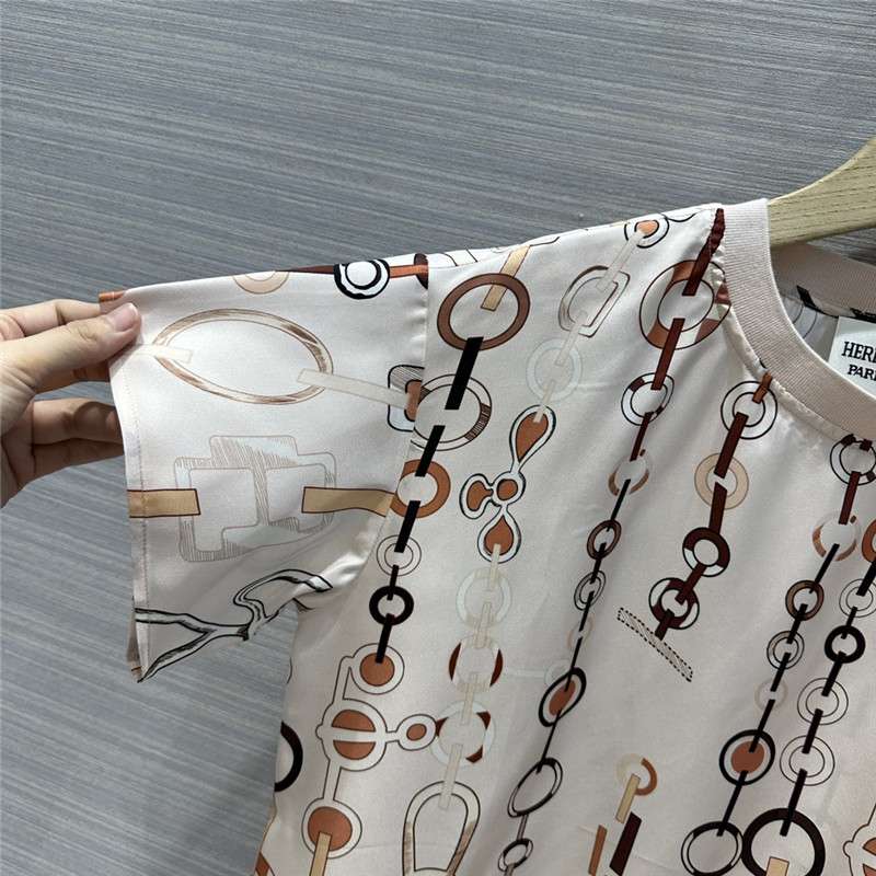 H**me5 silk short sleeve top replica d&g clothing