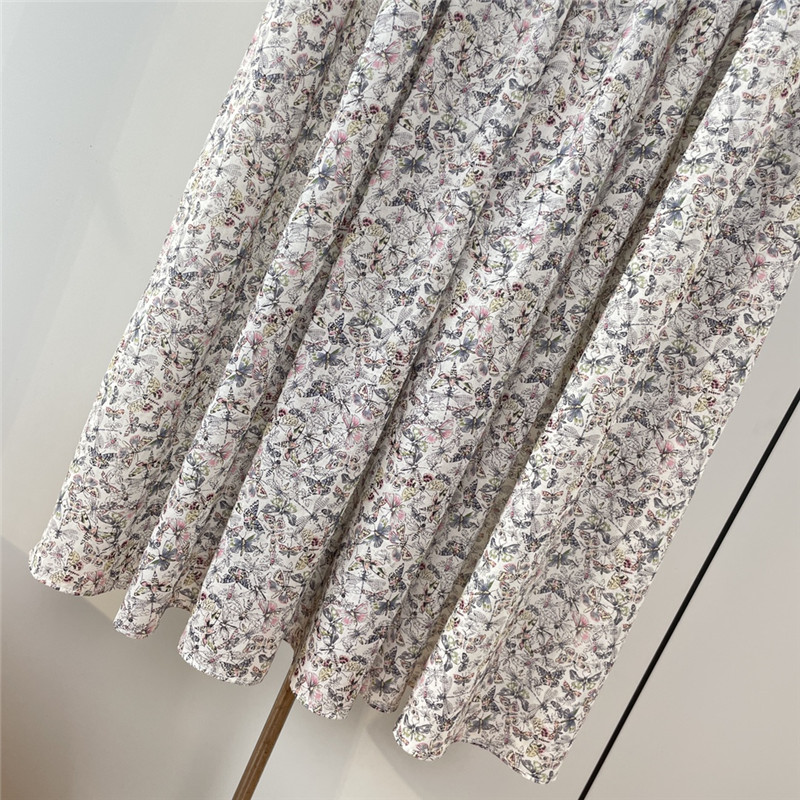 D10r dragonfly element pattern long skirt replica d&g clothing