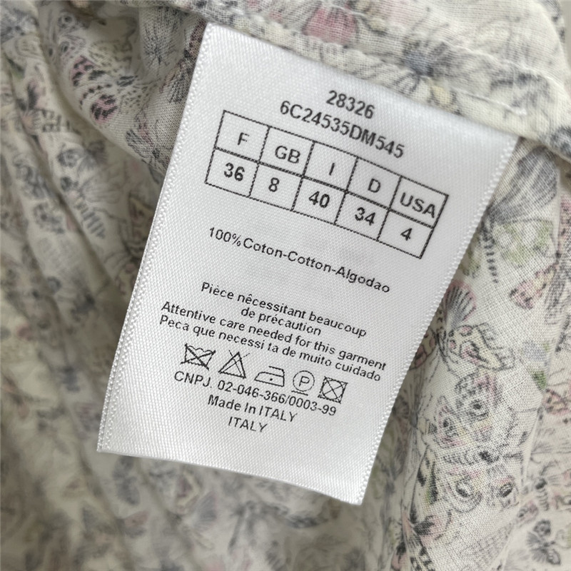 D10r dragonfly element pattern long skirt replica d&g clothing