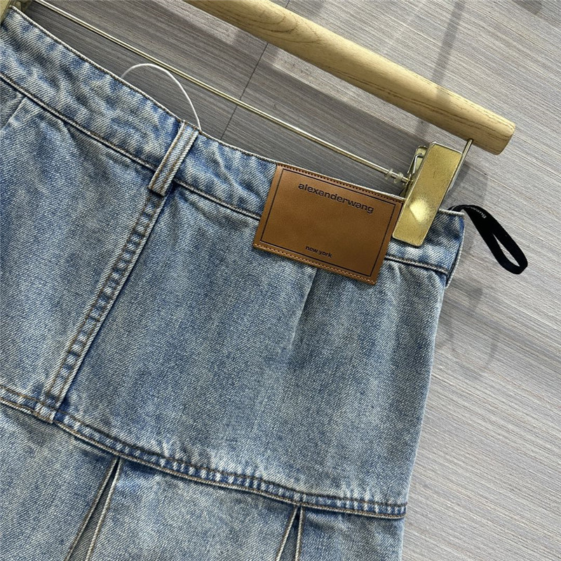 A1exa*der wang denim skirt replica clothes