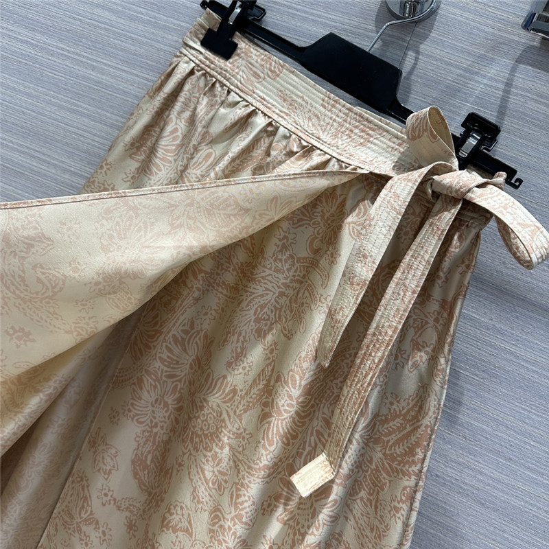 L0r0 P1ana mulberry silk strappy long skirt replica clothes