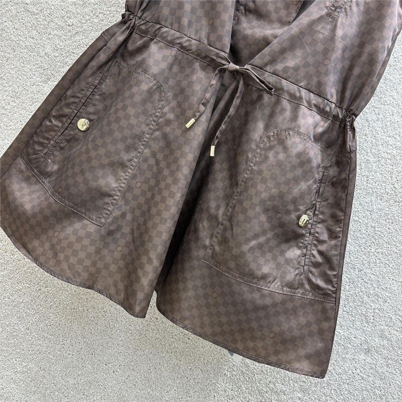 l0vis Vvtt0n lv drawstring dress replica clothes