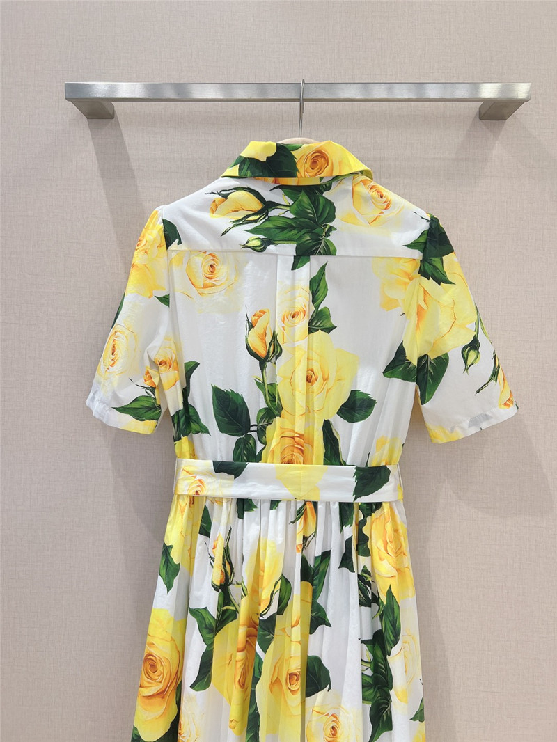 Dolce & Gabbana d&g lapel dress replica d&g clothing