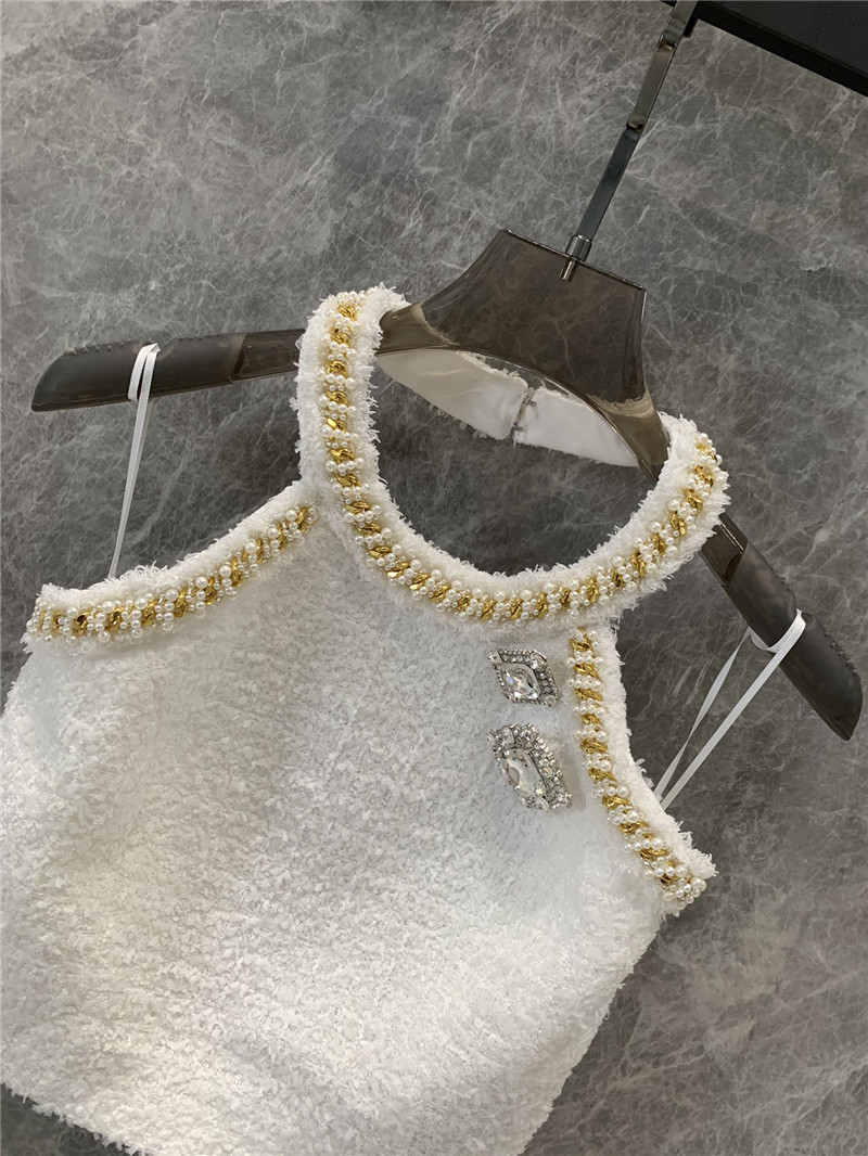 Balmain brushed halter top replica clothes