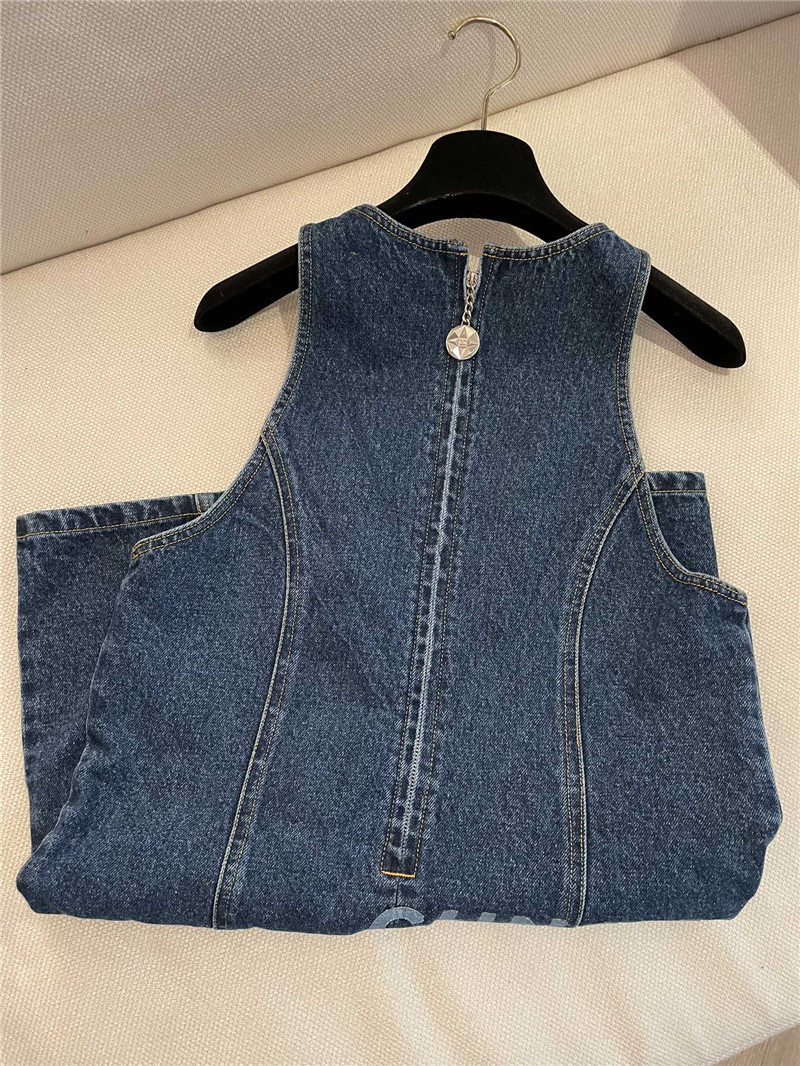 Ch**el new denim dress replica clothes