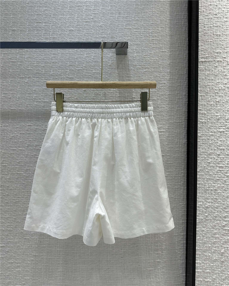 L0r0 P1ana linen casual shorts suit cheap replica designer clothes
