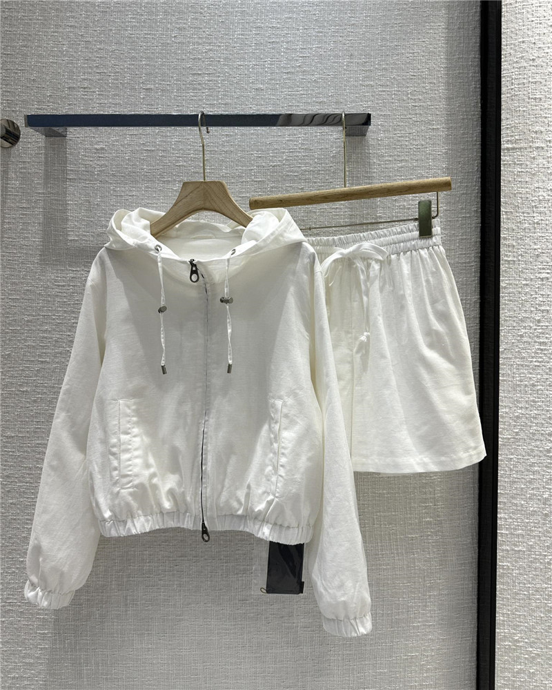 L0r0 P1ana linen casual shorts suit cheap replica designer clothes