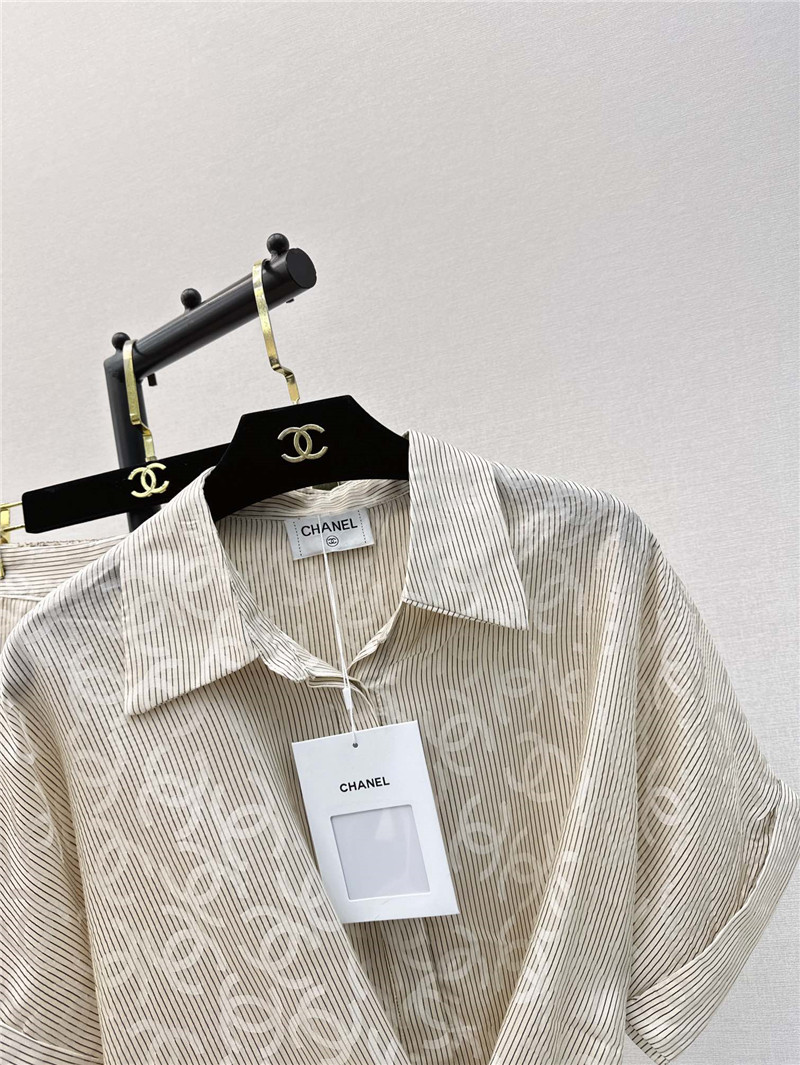 Ch**el logo print suit replica designer clothes