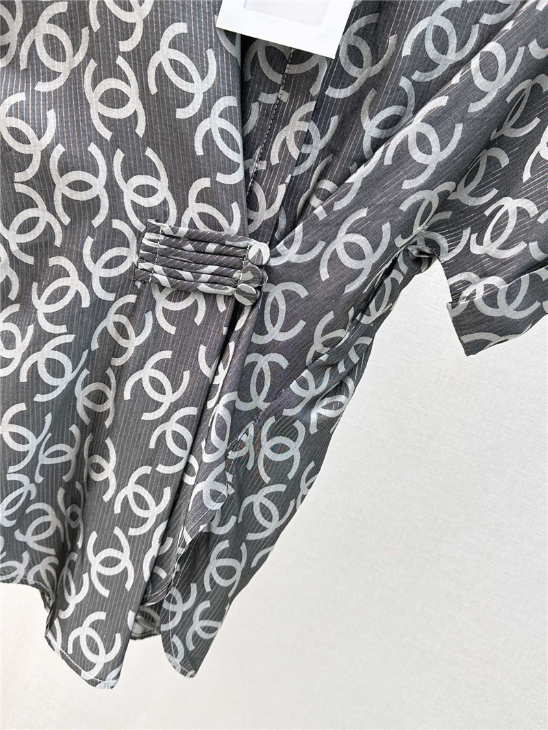 Ch**el logo print suit replica designer clothes
