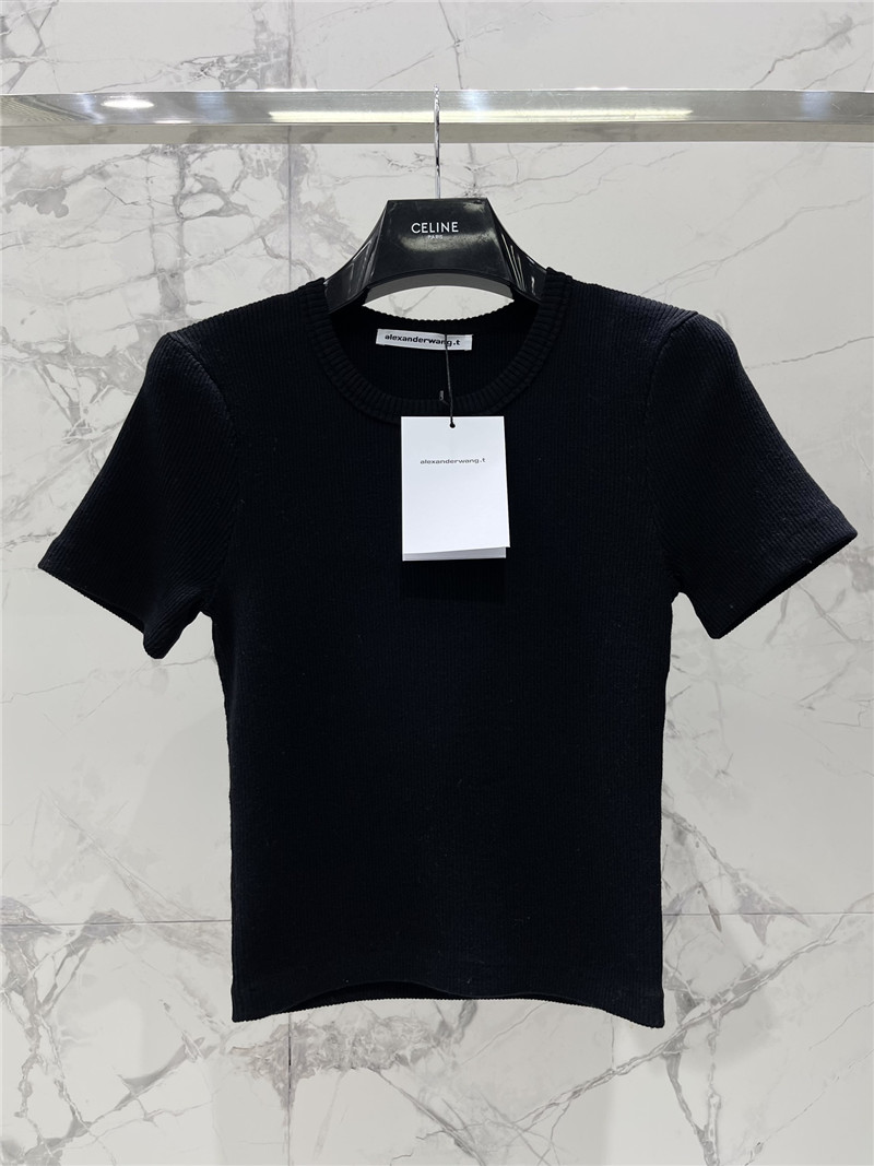 A1exa*der wang round neck short sleeve replica d&g clothing