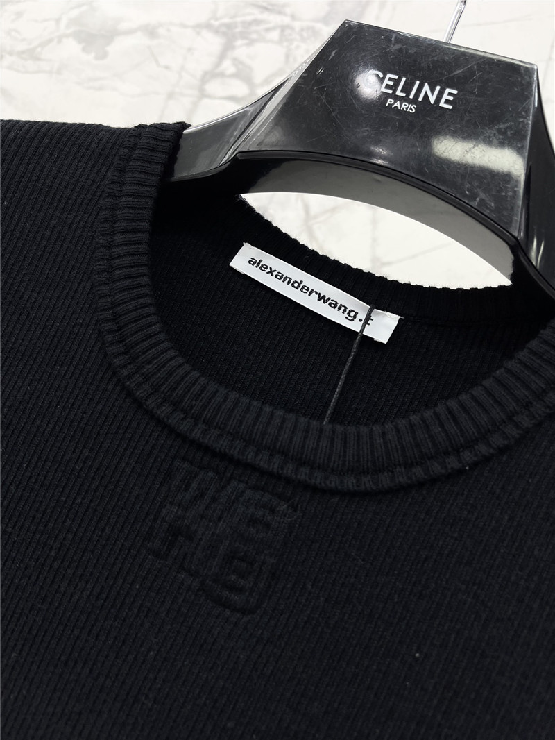 A1exa*der wang round neck short sleeve replica d&g clothing