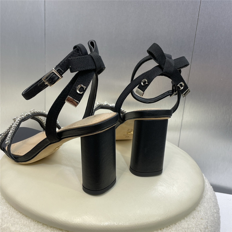 D10r sunset heeled sandals black