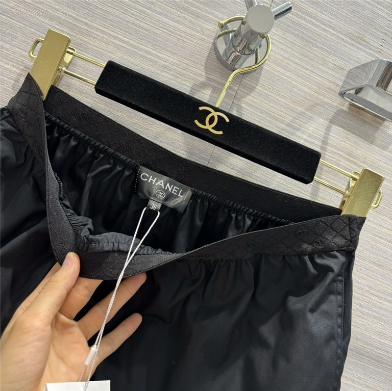 Ch**el double c webbing waist small hot pants replica clothing