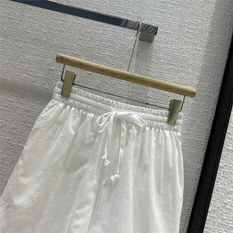 L0r0 P1ana linen casual shorts suit replica clothes
