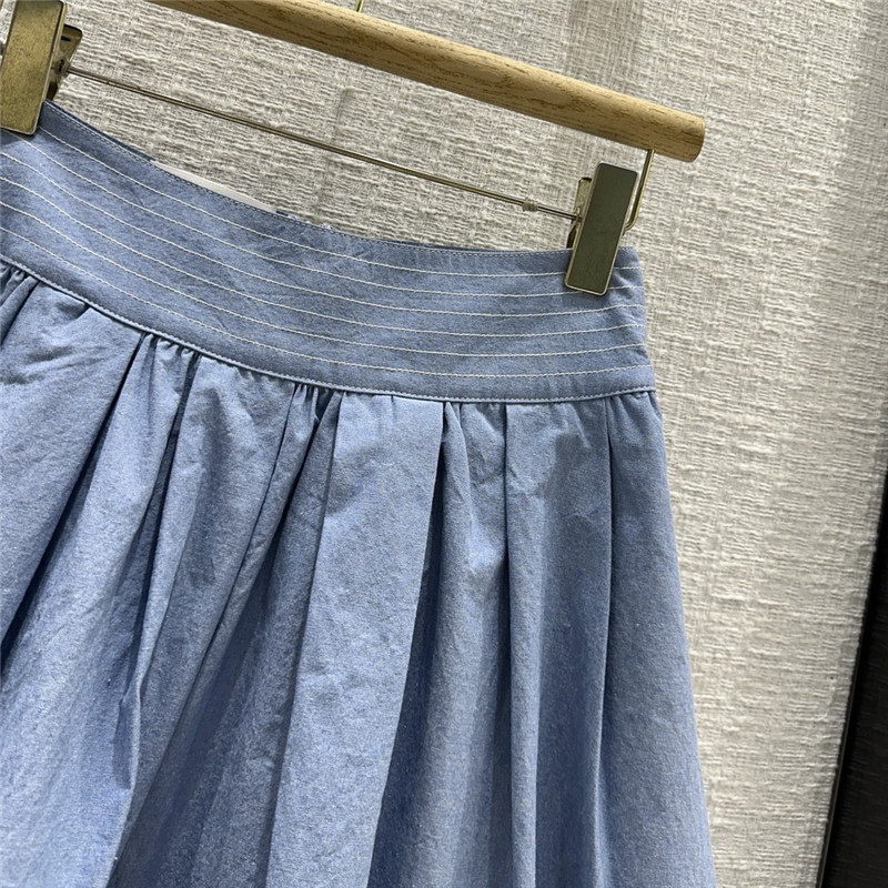 Chloé small fresh blue skirt replica d&g clothing