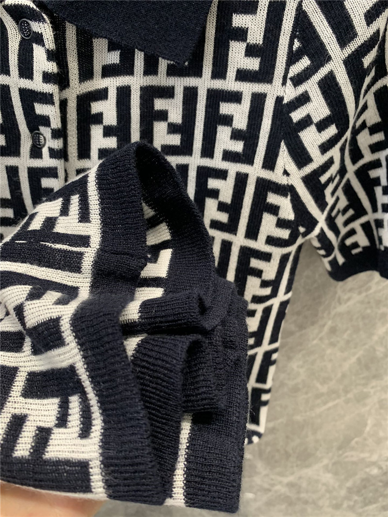 F**di presbyopic knitted short-sleeved dress replica clothing