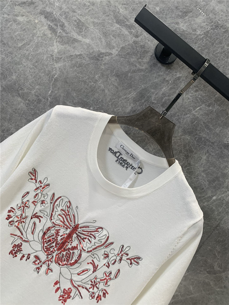 D10r knitted short sleeve top replica designer clothes