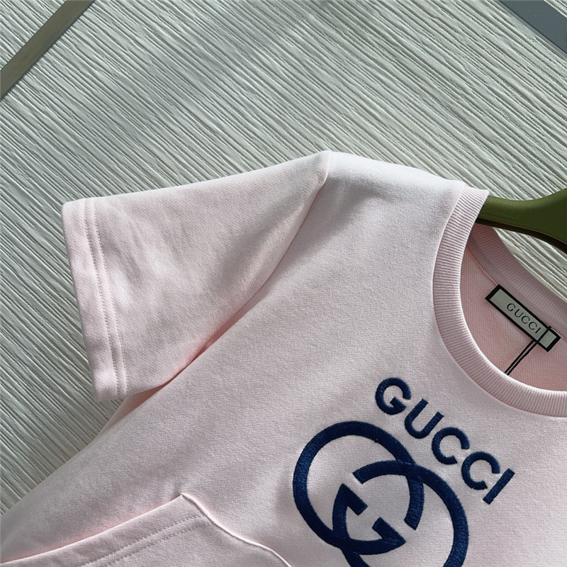 Gvc*1 round neck t-shirt + elastic shorts set replica d&g clothing
