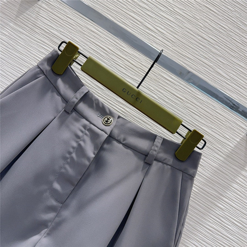 Gvc*1 lapel top + shorts set replica clothes