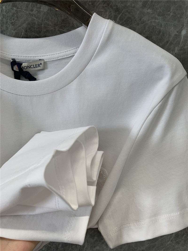 Moncler round neck short sleeve T-shirt replica designer clothes