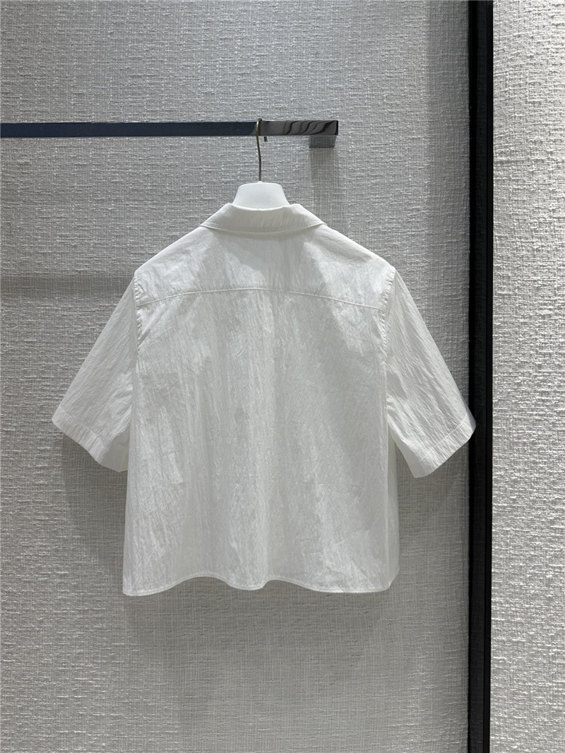 L0ew* preppy embroidered shirt replica designer clothes