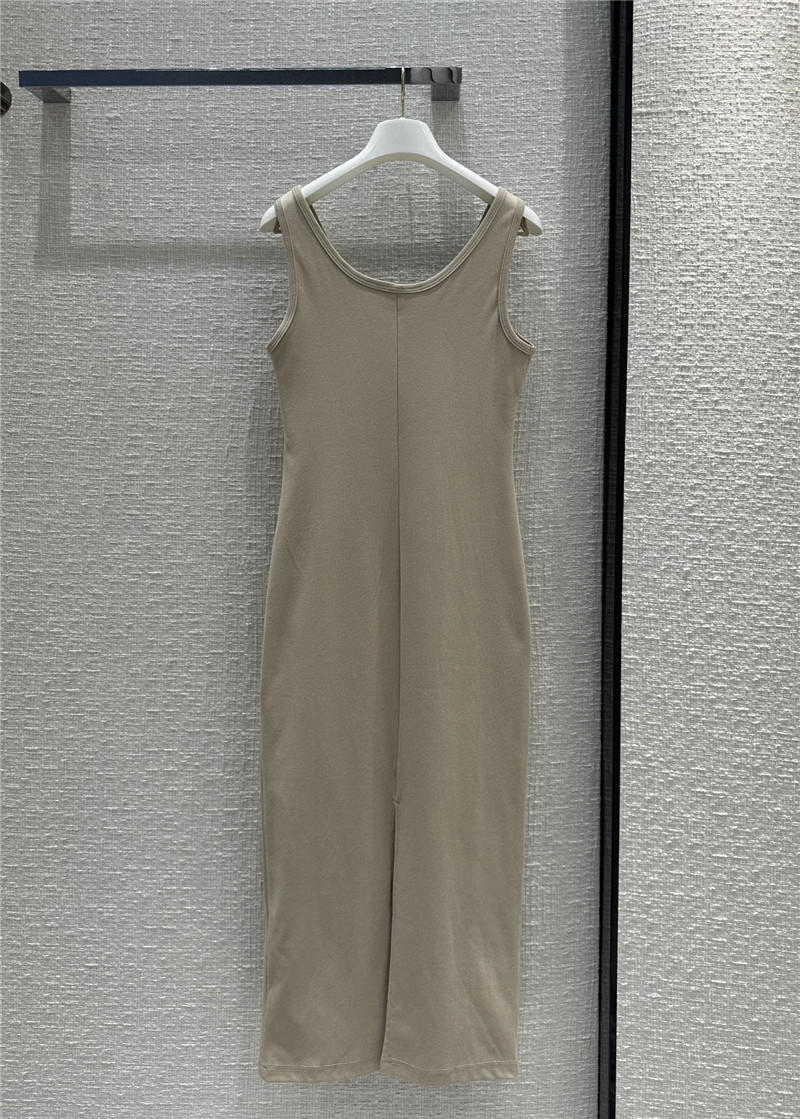 Pra*a casual vest dress replica designer clothes