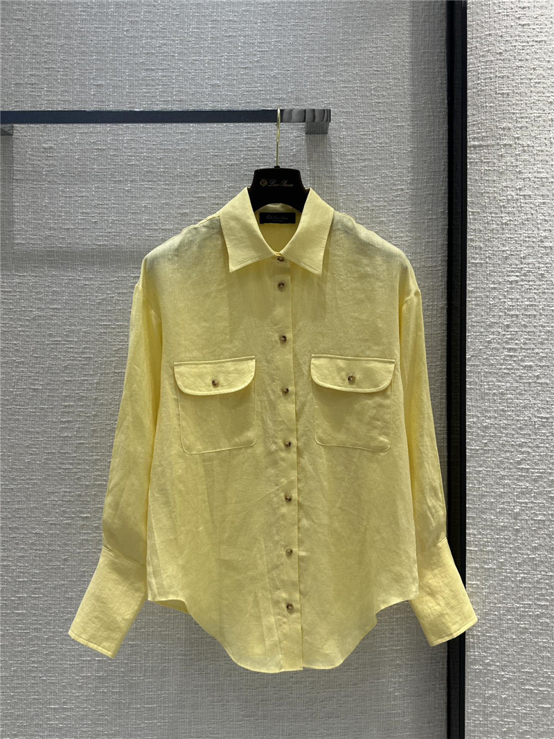 L0r0 P1ana linen shirt replica designer clothing websites