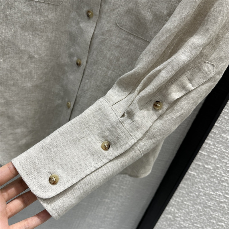 L0r0 P1ana linen shirt replica designer clothing websites