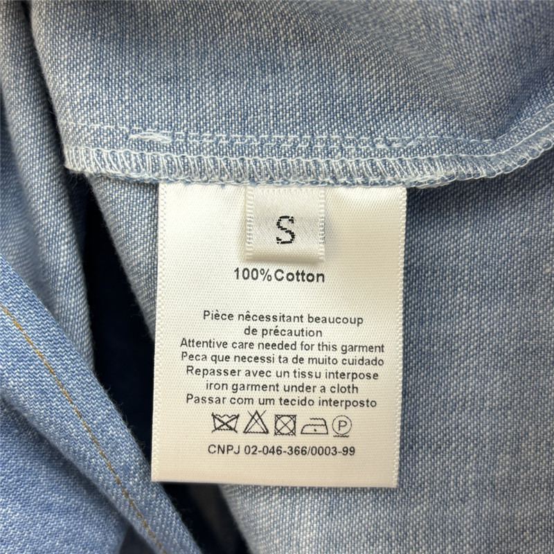 H**me5 enzyme washed denim suit replica designer clothes