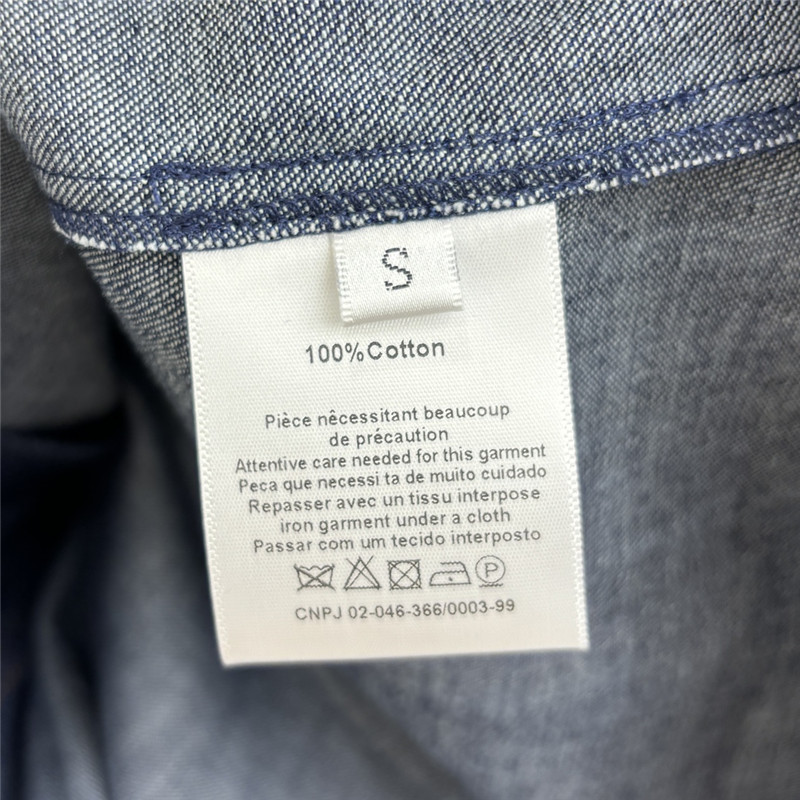 H**me5 enzyme washed denim suit replica designer clothes