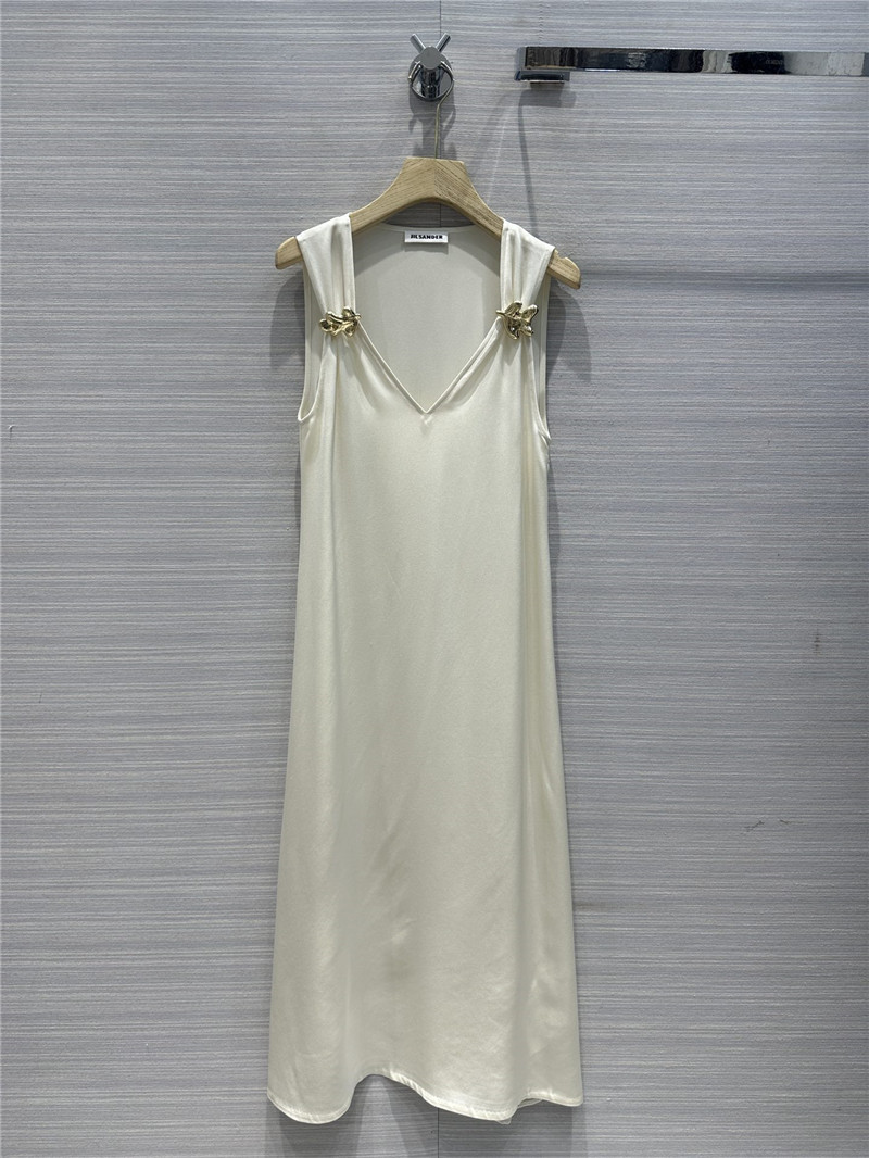 jil sander acetate vest dress replica clothing
