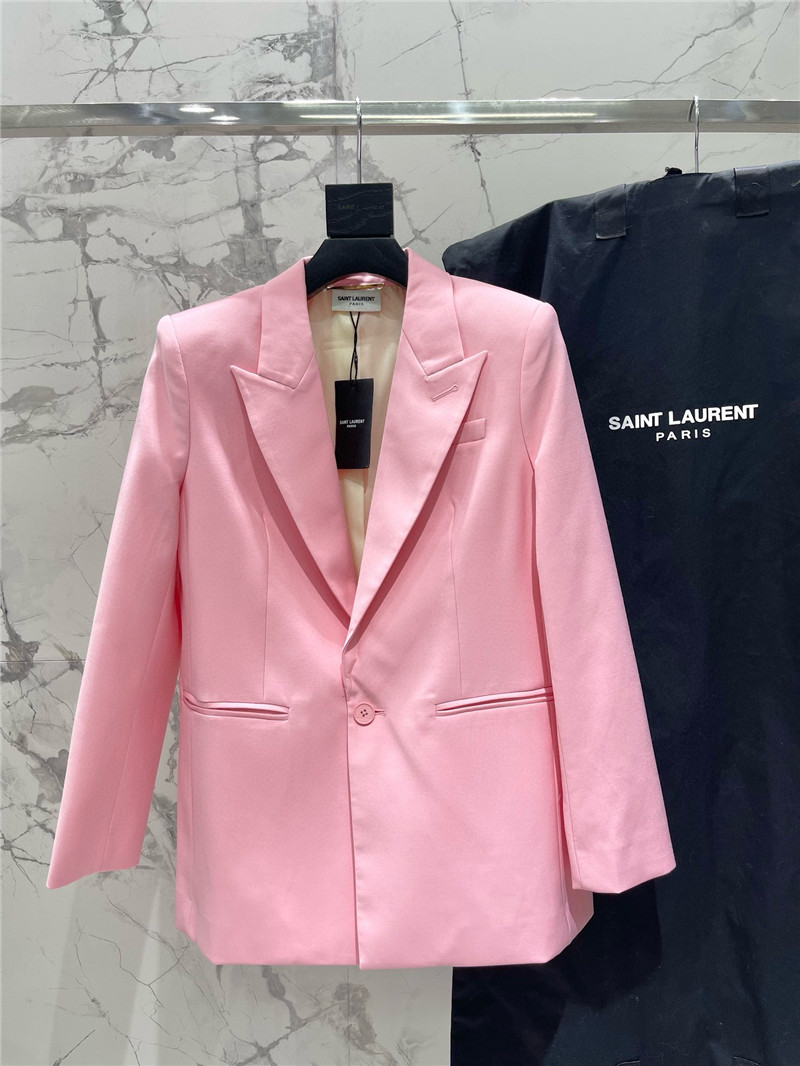 Y51 pink suit + trousers replica clothing