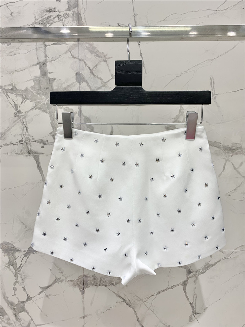 Balmain acetate satin shortscheap replica designer clothes